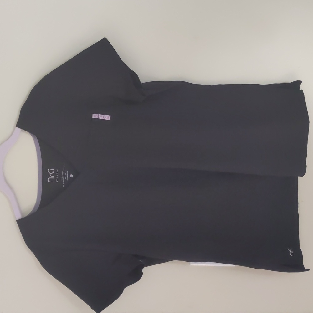 Black Scrubtop